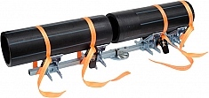 Применение ременного позиционера для пластиковых труб Ritmo Aligner Eco 63-180 2 оси