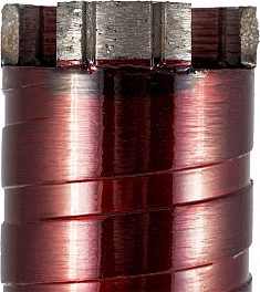 Сегменты алмазного сегментного сверла для сухого сверления с микроударом Diam Extra Line Titan Hit 42 мм Сегменты алмазного сегментного сверла для сухого сверления с микроударом Diam Extra Line Titan Hit 42 мм