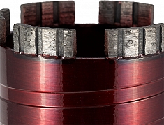 Сегменты алмазного сегментного сверла для сухого сверления с микроударом Diam Extra Line Titan Hit 72 мм Сегменты алмазного сегментного сверла для сухого сверления с микроударом Diam Extra Line Titan Hit 72 мм